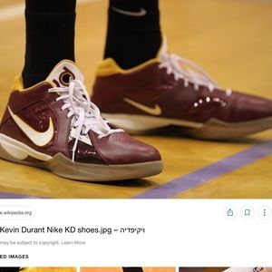 Nike KD Redskins